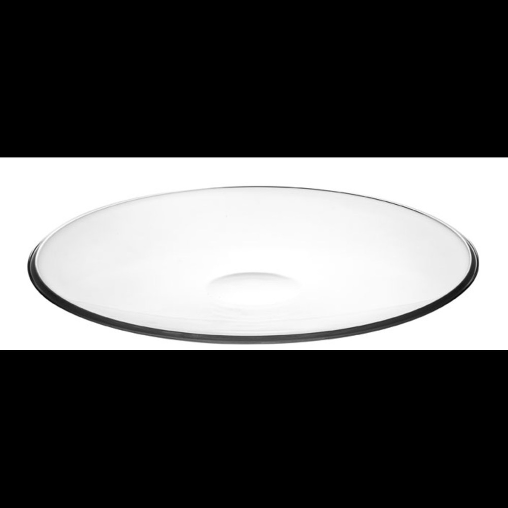 8 Crystal & platinum Barski Ca D’oro dinner plates
